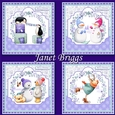 CHRISTMAS SNOW PALS 7.5 Decoupage & Inserts Bumper Kit
