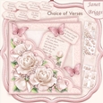 Square Scallop Pocket Pearl Anniversary Roses Wedding or Birthday