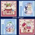 CUTE CHRISTMAS MIX Set 2 7.5 Decoupage & Inserts Bumper Kit