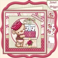 BEARING CHRISTMAS PRESENTS 7.5 Decoupage & Insert Kit