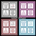 CHRISTMAS ICONS SQUARES 7.5 Quick Layer Cards & Insert Bumper Kit