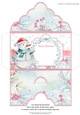 Christmas Money Wallet Gift Voucher Envelope PASTEL SNOWMAN