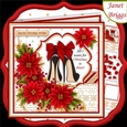 ALL I WANT FOR CHRISTMAS IS SHOES 7.5 Decoupage & Insert Mini Kit