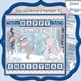 HAVE A BALL Rabbits 7.5 Christmas Easy Cut Word Strips & Alphabet Kit