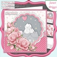 SOME BUNNY LOVES YOU 7.5 Decoupage & Insert Kit All Occasions
