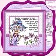 STELLA on RAISING TEENAGERS 7.5 Humorous Decoupage & Insert Mini Kit
