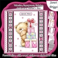 BEARING GIFTS FOR YOU 7.5 Decoupage Easy Cut Words & Alphabet Mini Kit