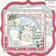 ALL IS CALM 7.5 Christmas Decoupage & Insert Mini Kit