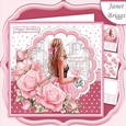 AN EVENING OUT Female Birthday 7.5 Decoupage Ages & Insert Kit