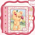 CUTE BEAR & BUTTERFLY 7.5 Decoupage & Insert Kit