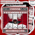 SANTA & WINE Christmas Easy Cut Family Word Strips & Alphabet Word Kit