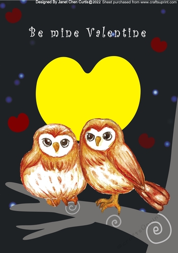 happy owls sweet valentines