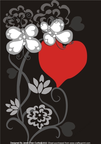 butterflies romantic valentine