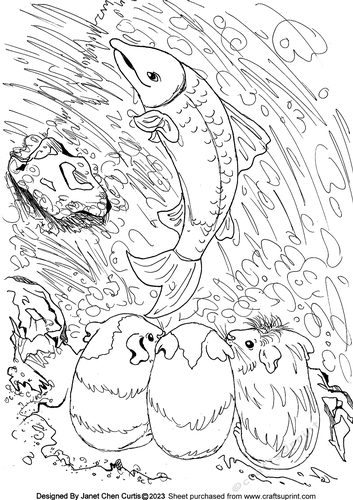 wild isle adventure 3-guinea pig and salmon