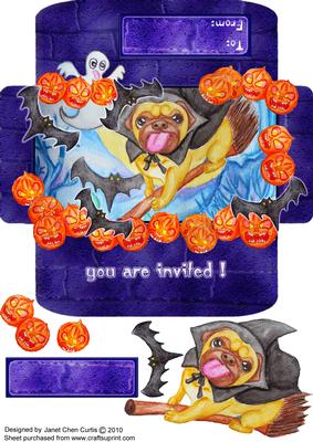 Halloween Party Gifts Voucher&money Wallet
