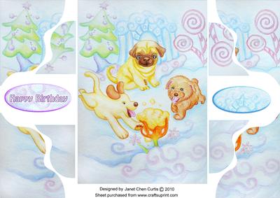 Puppy's Fellowship - Stacker Card