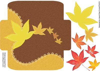It's Autumn - Leaf Money Wallet