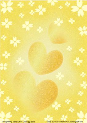 Pure Love- Lyrical Yellow Flowers Background