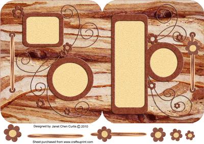 Recording Sweet Memory in a Wooden Diary