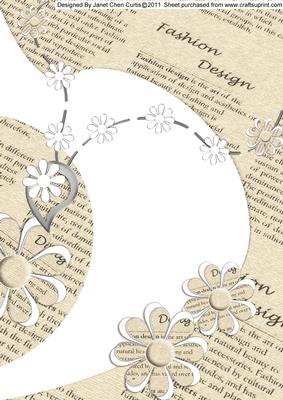 Spring Fashion Accessories-necklace Backing Paper