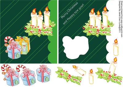 Merry Christmas- Candles & Gifts