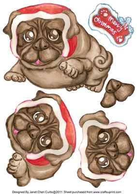 A Handsome Pug-toppers