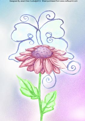 Butterfly in the Garden-a4