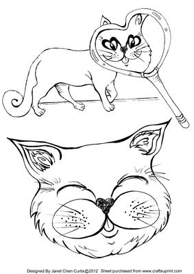 Cool Cats-just for You Digital Stamps