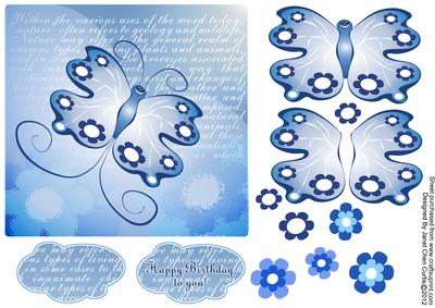 Natural Spirit-blue Sky Toppers &decoupages