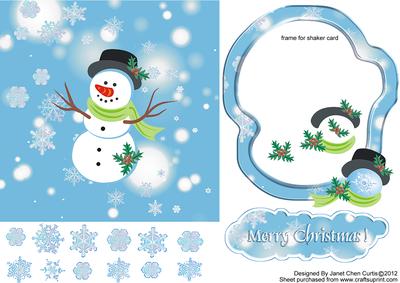 Merry Christmas-snowman