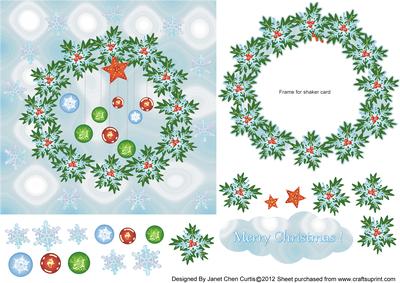 Merry Christmas-wreath