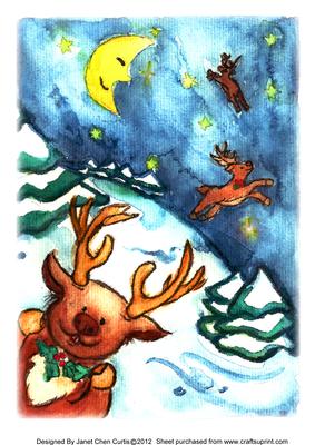 Xmas Reindeers' Party Fun-a4