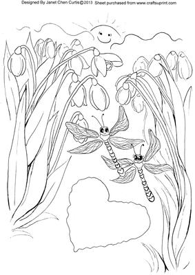 Dragonflies' Happy Valentines