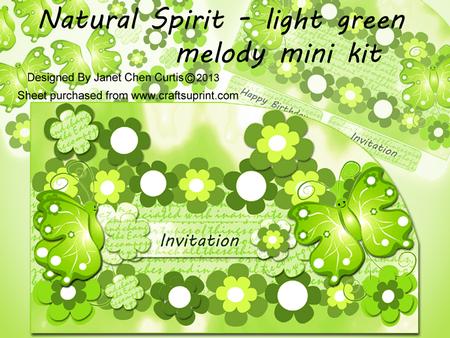 Natural Spirit-light Green Melody