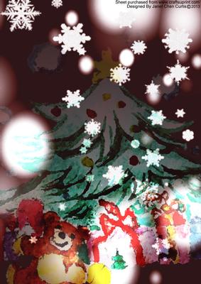 Merry Christmas-xmas Tree and Gifts