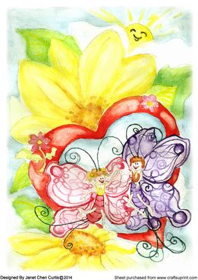 Butterfly Fairies in Love