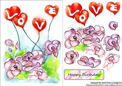 Love in a Purple Rose Garden