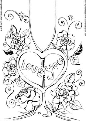Happy Valentines with a Glass of Wine