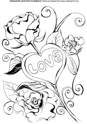 Happy Valentines with Roses