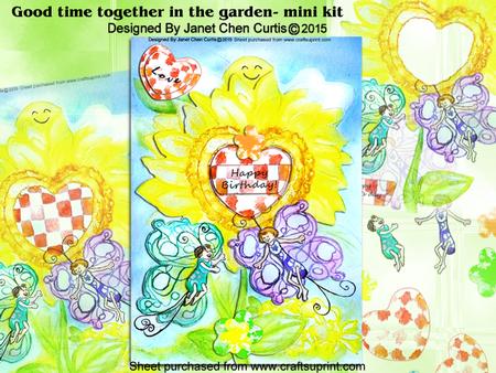 Good Time Together in the Garden-mini Kit
