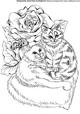 Cute Cats' Happy Valentines