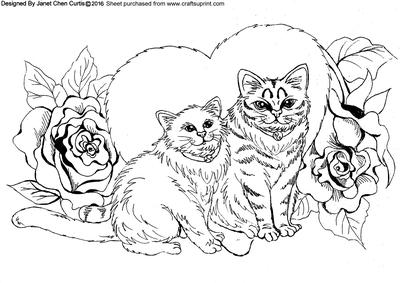 Cute Cats in Love