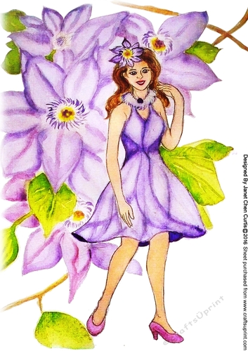 floral lady-clematis