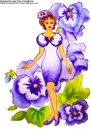 floral lady-viola
