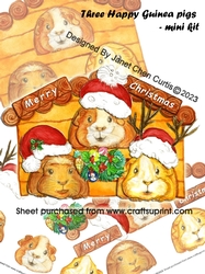 cup1270714_730 - Three happy guinea pigs-mini kit