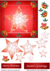 Christmas Lantern - Red Parol Pyramids
