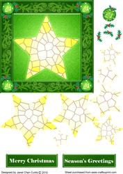 Christmas Lantern- Yellow Parol Pyramids
