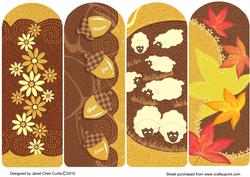 Autumnal Bookmarks