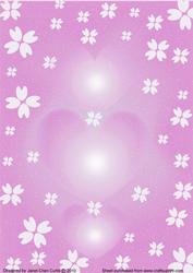 Pure Love-purple Dream Flowers Background