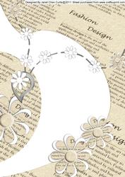 Spring Fashion Accessories-necklace Backing Paper